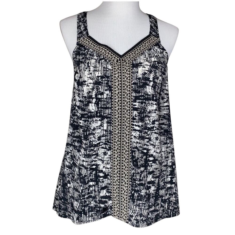 Creative Commune Asymmetrical Tank Woven Detail